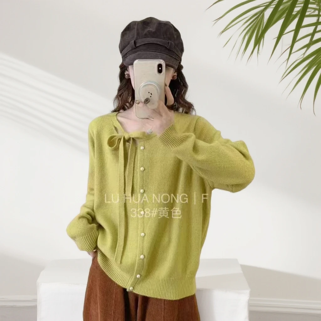 338 设计感圆领毛衣