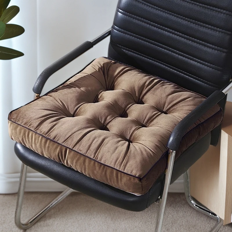 加厚坐垫椅子冬季增高软屁垫超厚不塌厚款可拆洗蒲团超大号学生