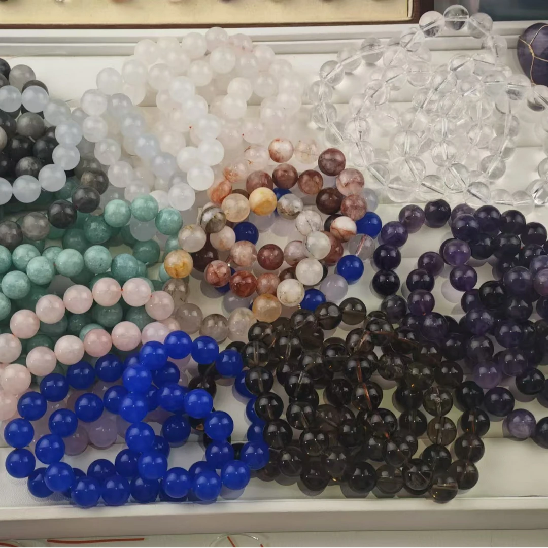 【直播间拆】天然水晶成品手串
