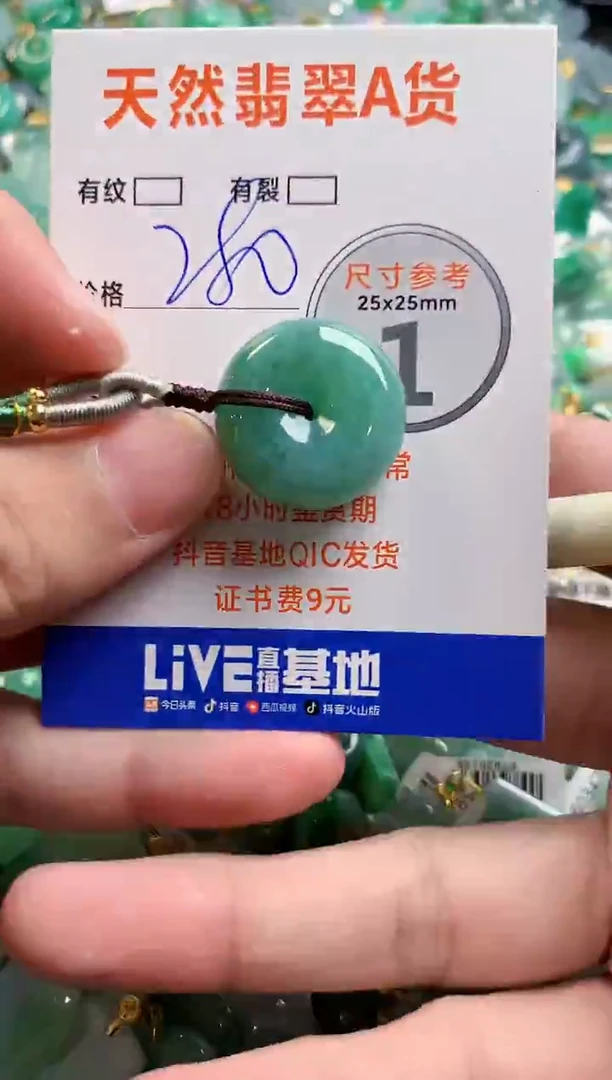 颈饰未镶嵌翡翠0097069469