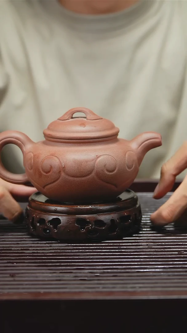 茶壶紫砂宜兴原矿紫砂壶330CC