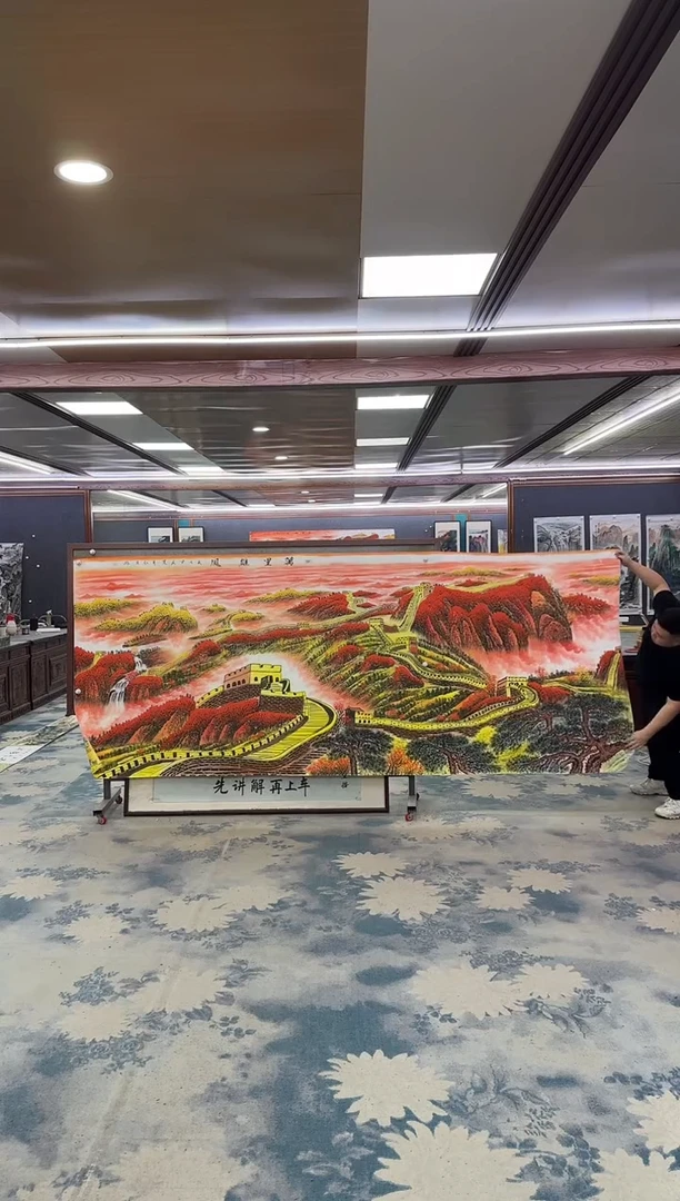国画W-王红兵-大丈二-山水国画