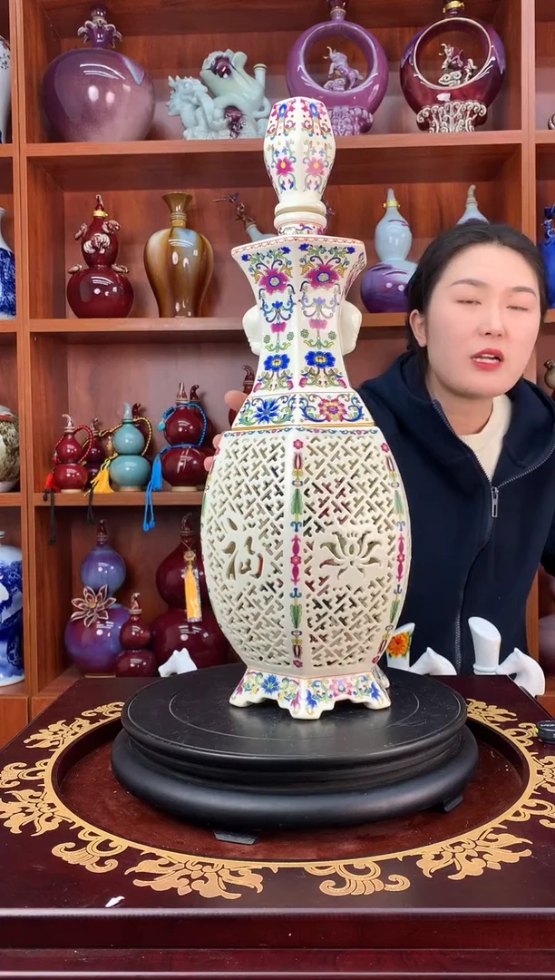 瓷3斤装楼空空酒坛