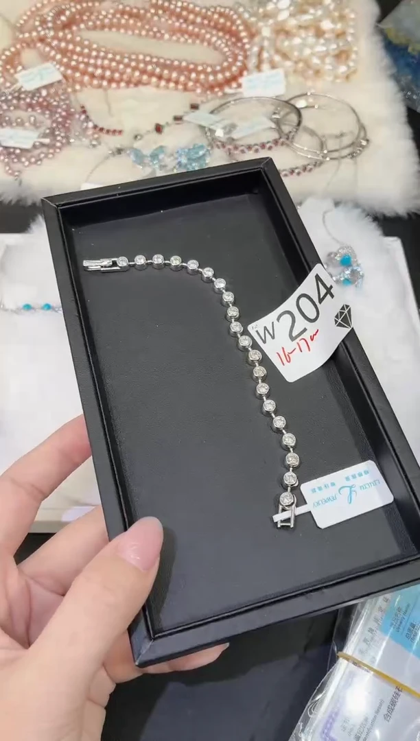 合成碳硅石925银多样性发一W204