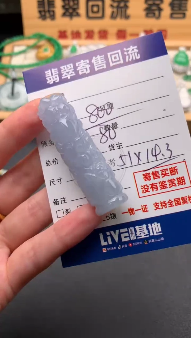颈饰未镶嵌翡翠10144564