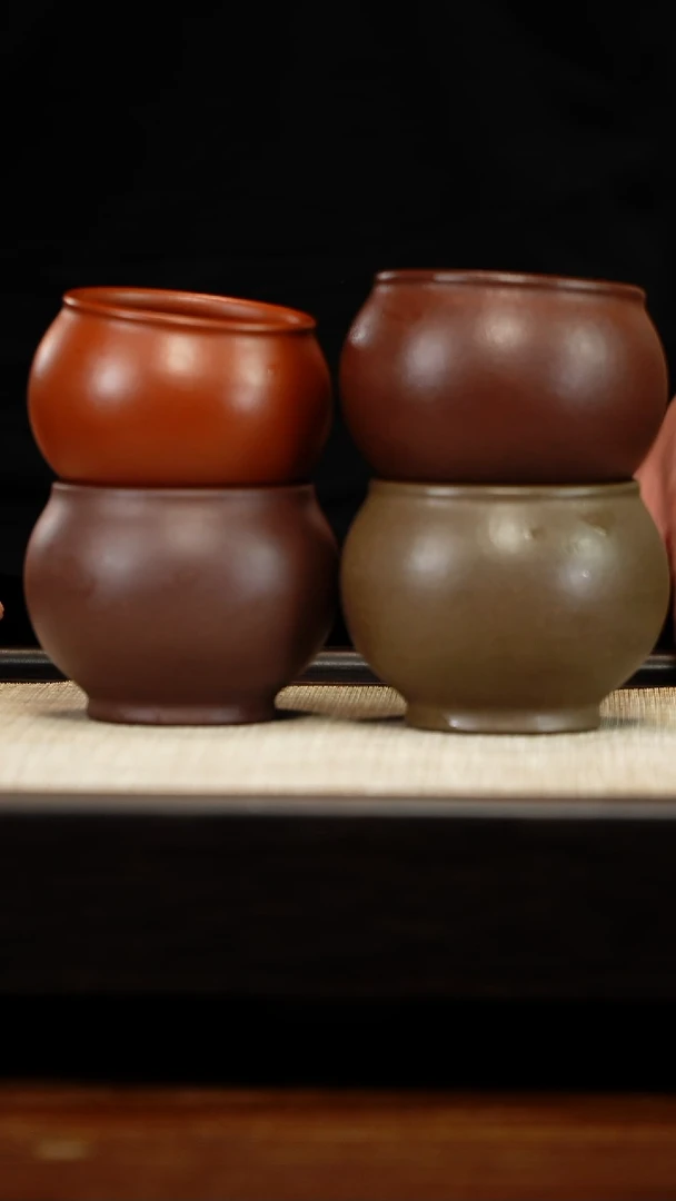 茶壶紫砂丰*天青 四底 蟹壳青 朱泥坛子