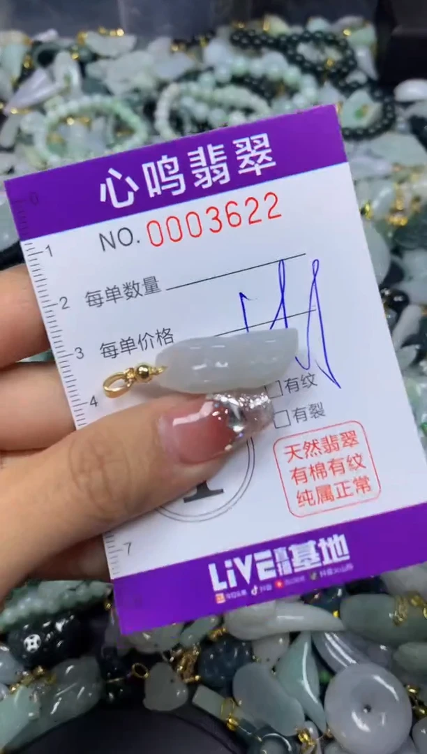 【闪购商品】翡翠颈饰未镶嵌闪购003622
