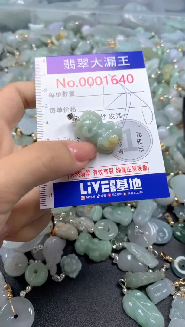 颈饰未镶嵌翡翠1640