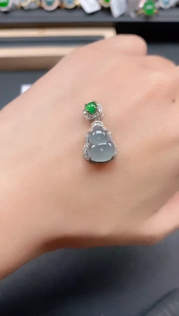 银S925镶嵌戒指翡翠11111