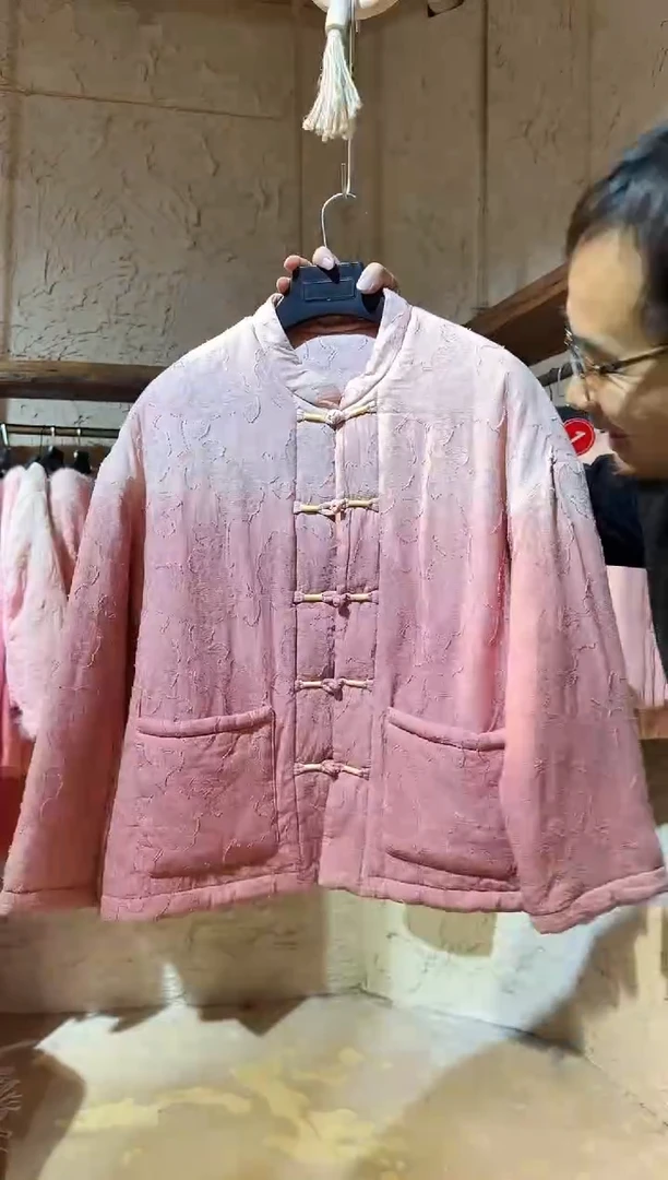 薯莨金色盘扣外套11111111111111