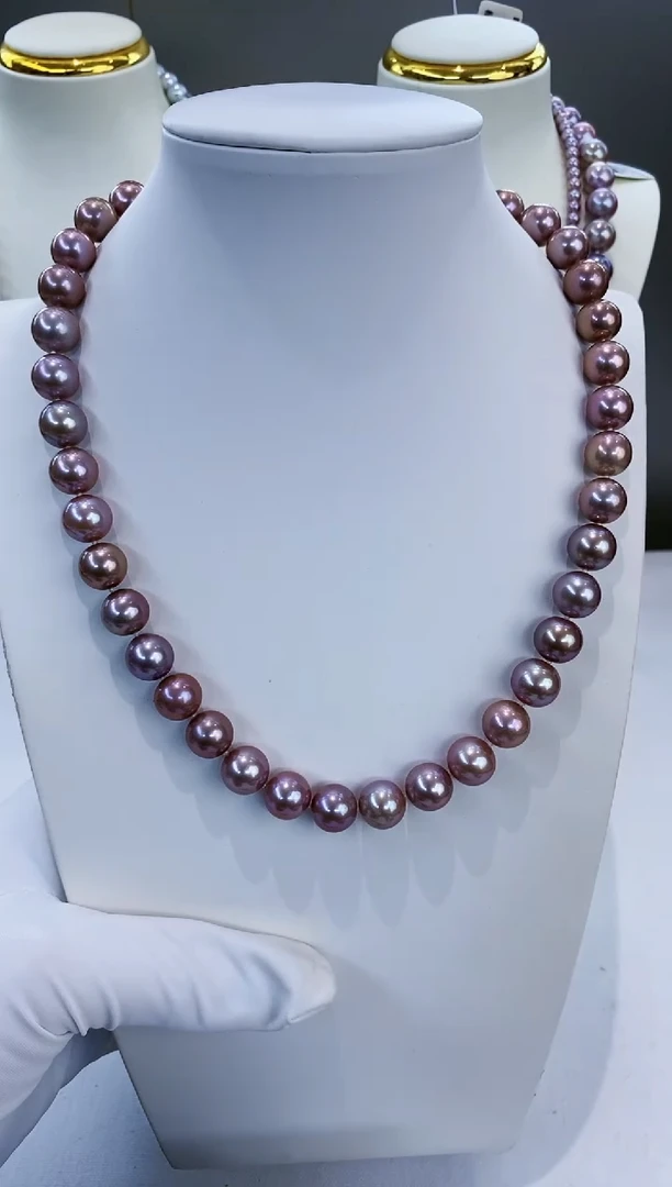 项链未镶嵌淡水珍珠Y淡水项链10-11