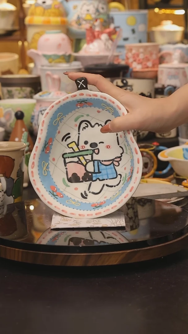 景德镇釉下彩绘设计师款式陶瓷