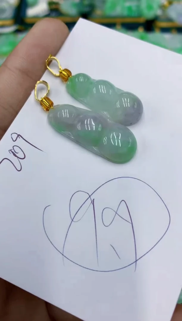 翡翠未镶嵌颈饰11111111111多样性发其一