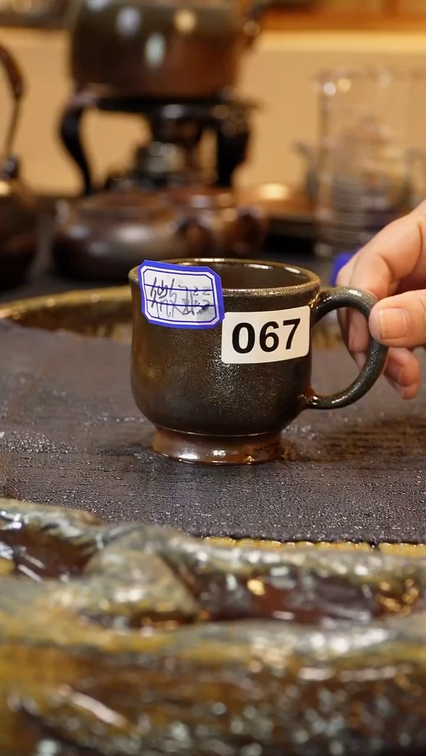 紫砂柴烧纯自然紫砂柴烧130毫升