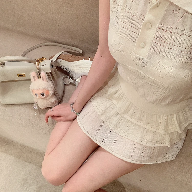 金蘑菇菇 盛夏针织季 100wool钩花套组 / 新澳100羊毛 松软细腻