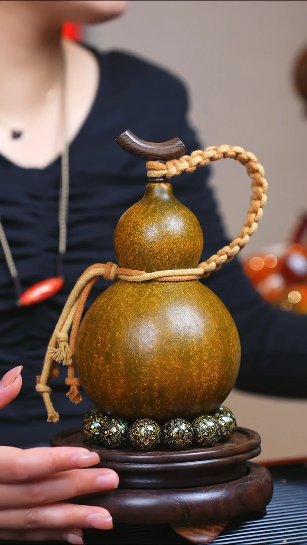 【闪购商品】JK107迎元宵臻选大漆酒葫芦