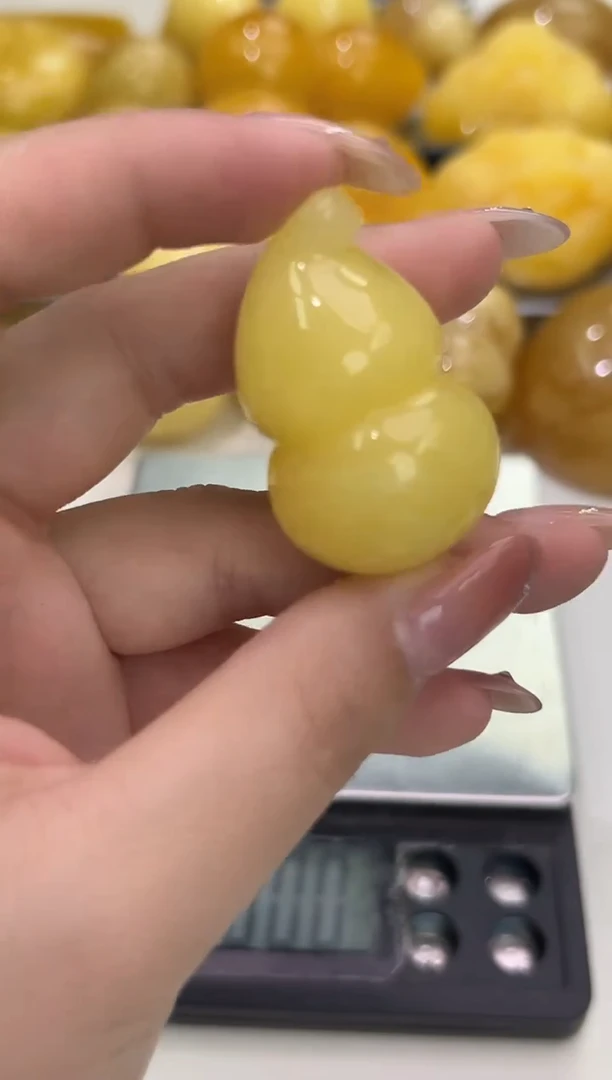 裸石琥珀未镶嵌琥珀蜜蜡吊坠