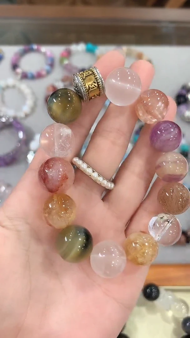 水晶手串未镶嵌水晶