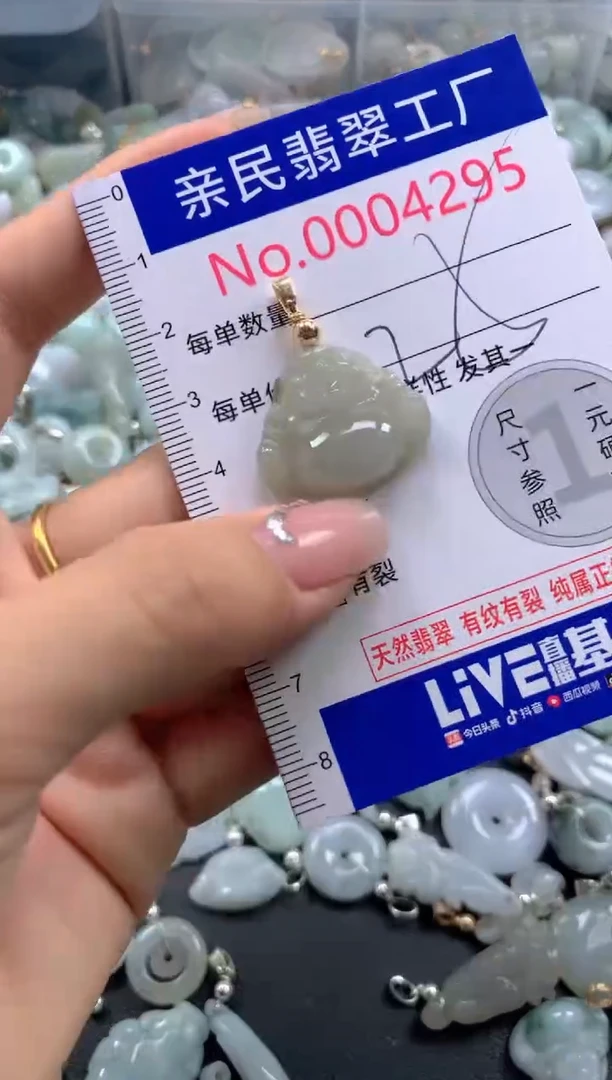 颈饰未镶嵌翡翠4295