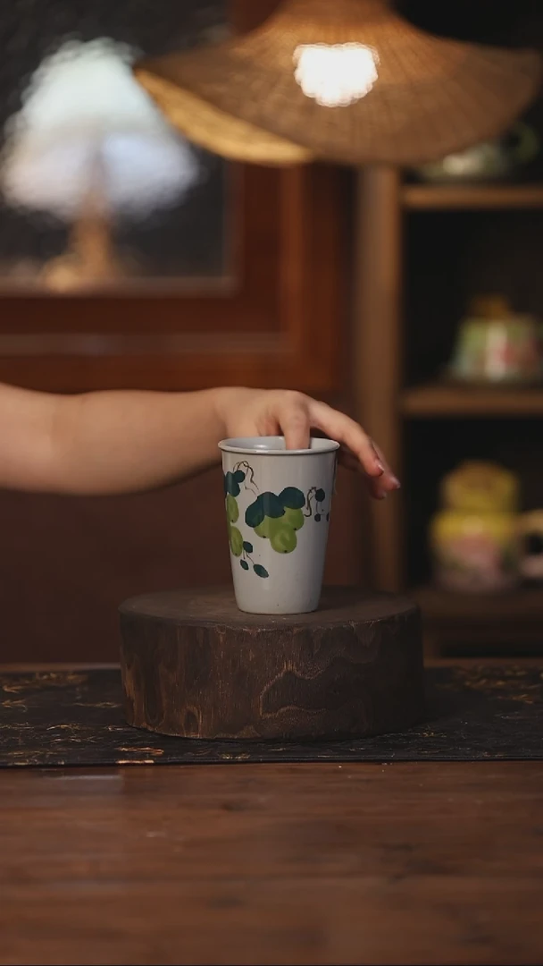 陶瓷景德镇高温釉下手绘陶瓷029