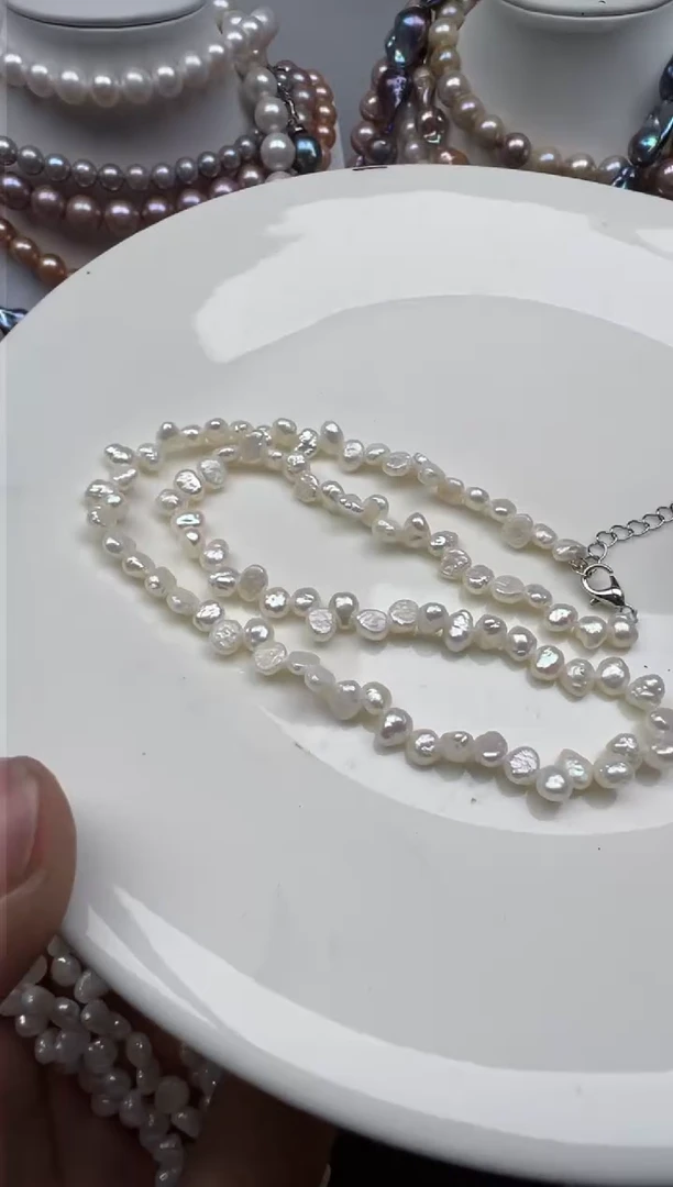 【闪购商品】淡水珍珠颈饰未镶嵌1