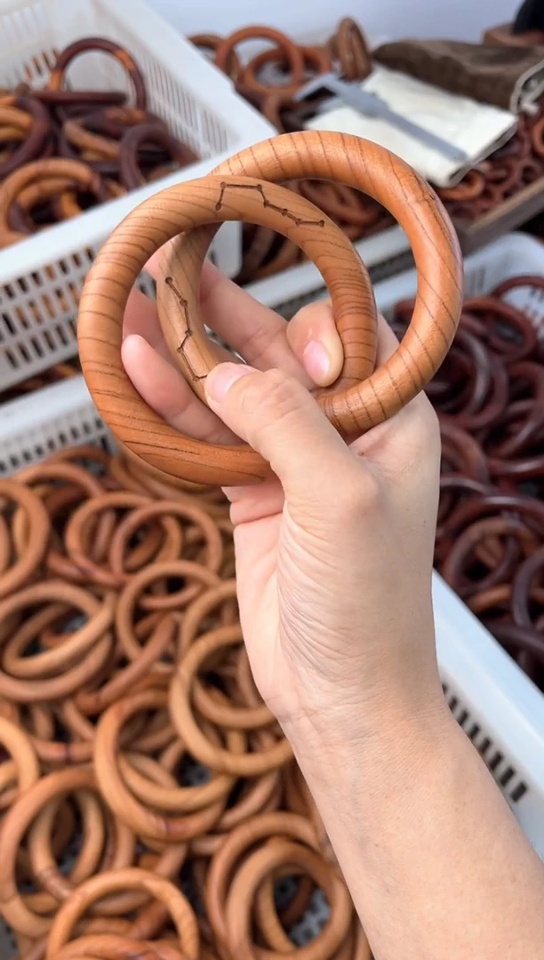 木桃木60乾坤圈六七星桃胶微瑕福利款随机发