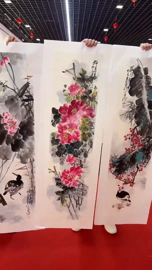 国画周建真老师绘画作品18-21
