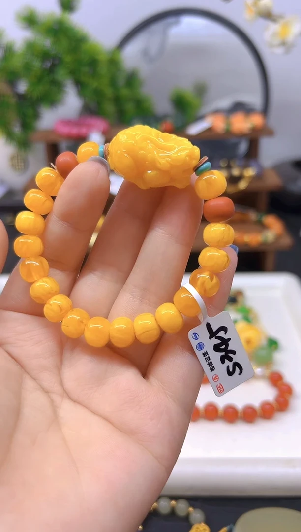 手链蜜蜡未镶嵌S345