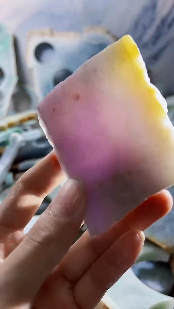 翡翠裸石缅甸翡翠A货陈5241