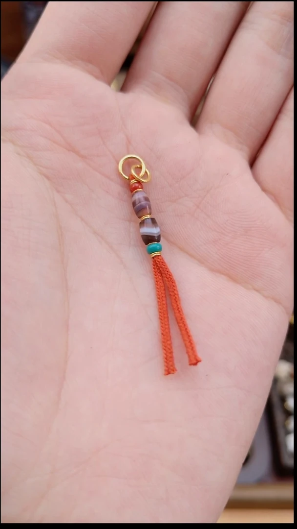 18K金镶嵌1玛瑙/玉髓c