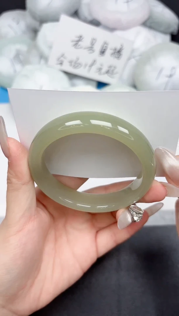 未镶嵌手镯石英质玉07-59-60