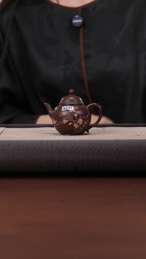 【闪购商品】紫砂茶壶1230JHT暗香 紫袍玉砂110cc