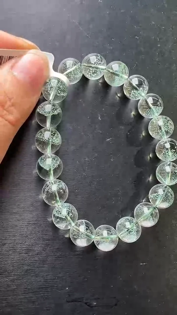 未镶嵌手串水晶翠幽灵手串10mm+ JP58045