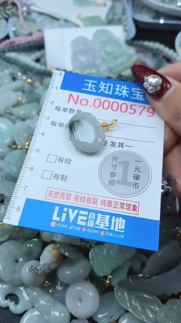 颈饰未镶嵌翡翠579