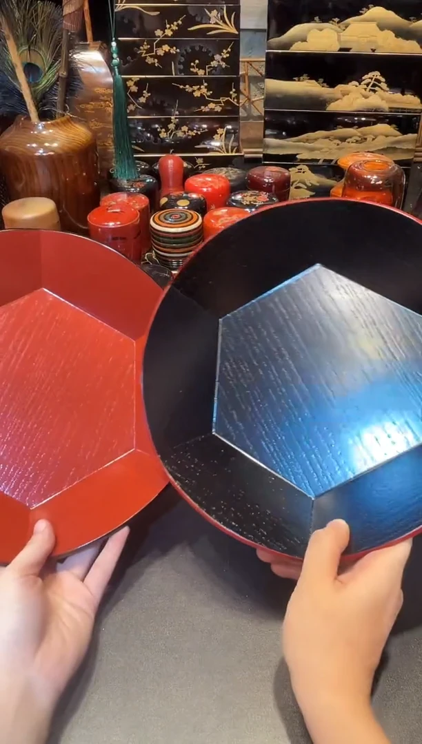 平安象彦 果子钵两个