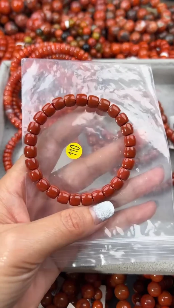 未镶嵌手串南红玛瑙7+