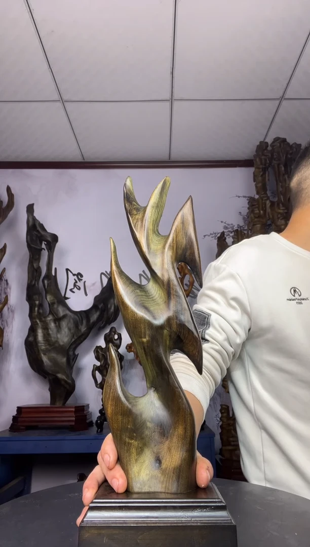 金丝楠木雕款三*金丝楠木工艺品摆件