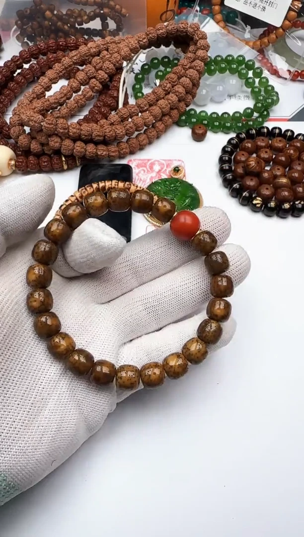手串菩提未镶嵌星月菩提 手串