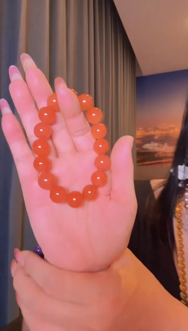 未镶嵌手链南红玛瑙娘**了天然