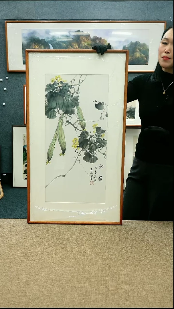 【闪购商品】国画71/陈默如92*52带框