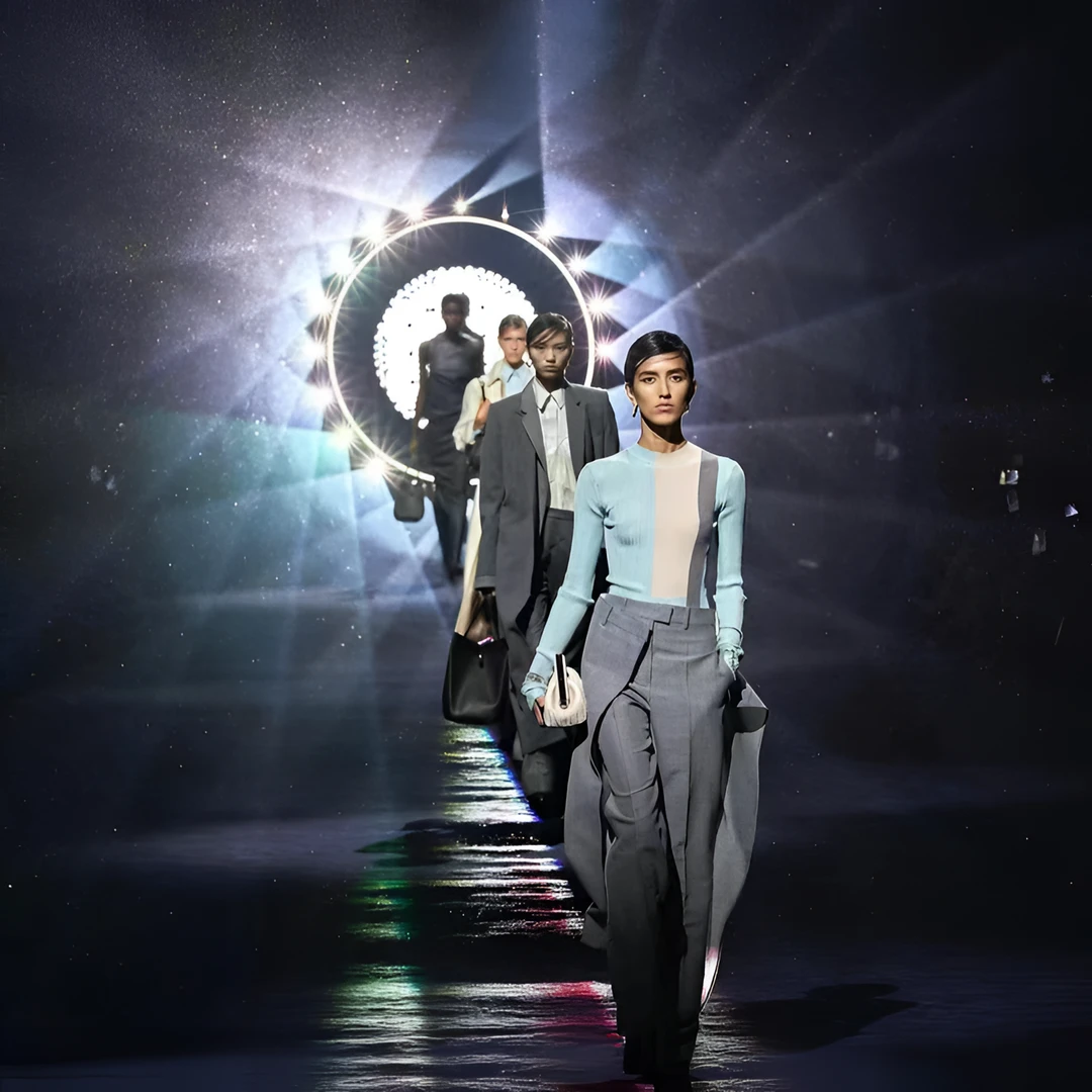 Rebornmoi2025新款重工休闲裤小皮标牛仔裤（男女同款）KZ289