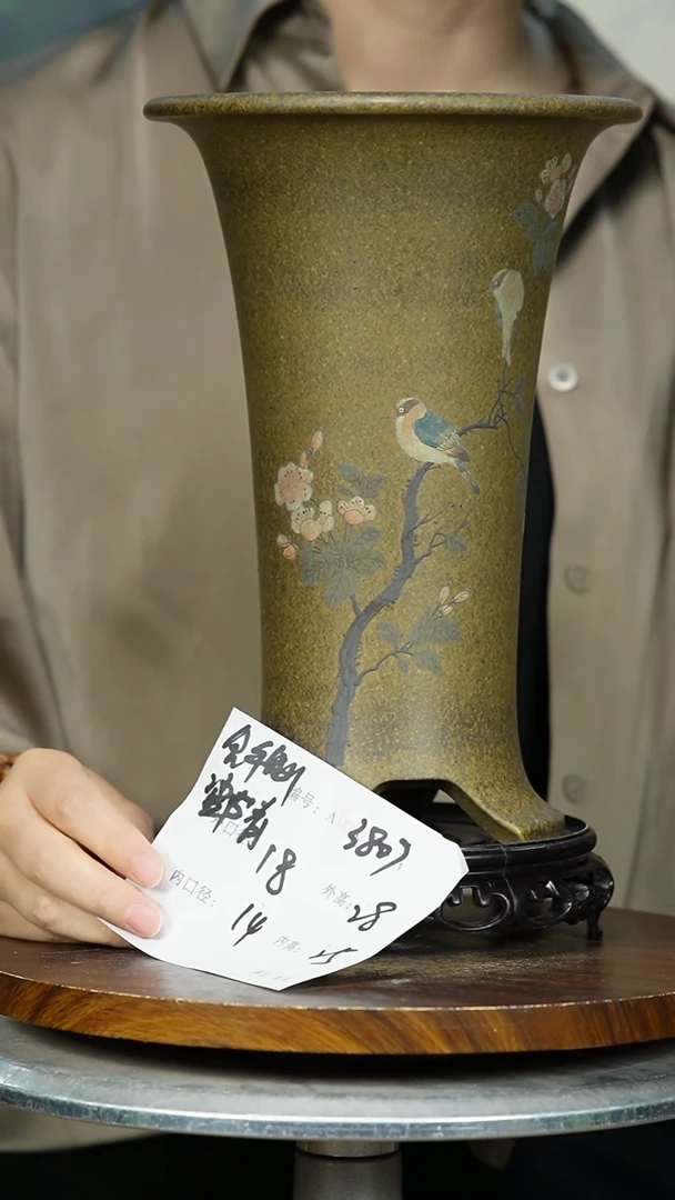 紫砂花盆3807+S紫砂花盆紫砂