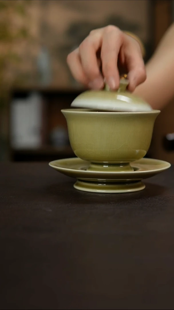 杯景德镇陶瓷杯碗柴烧多人