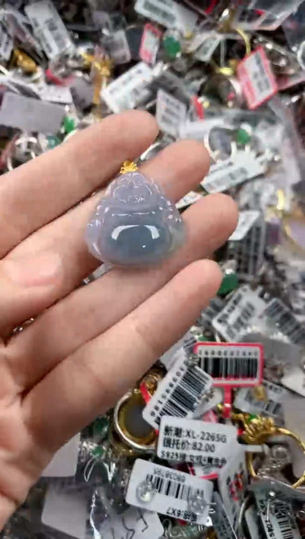 18K金镶嵌戒指翡翠555   2
