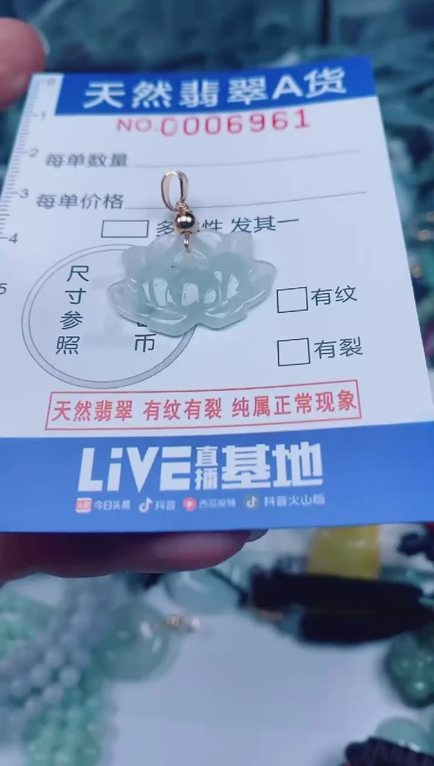 颈饰未镶嵌翡翠00006961