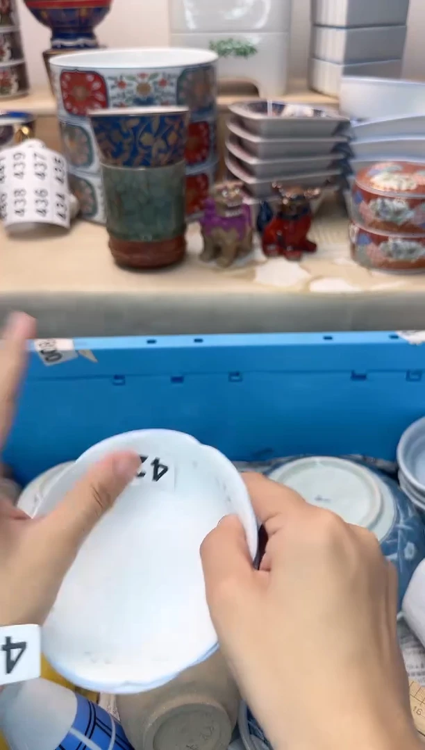 茶杯紫砂六*426陶艺中古瓷器满18米包邮
