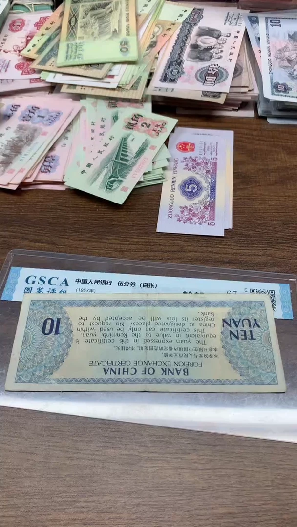 外汇券  10元     单张