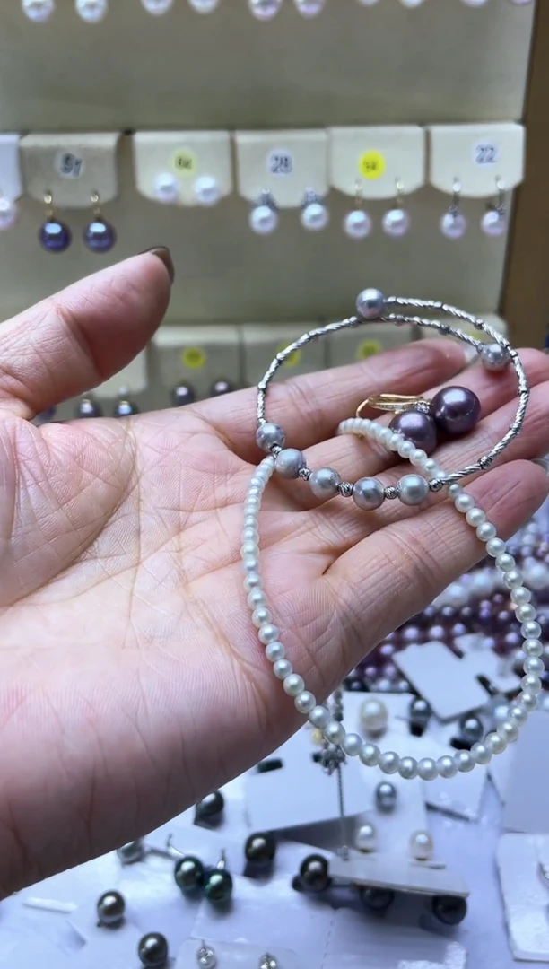 【闪购商品】淡水珍珠颈饰未镶嵌2