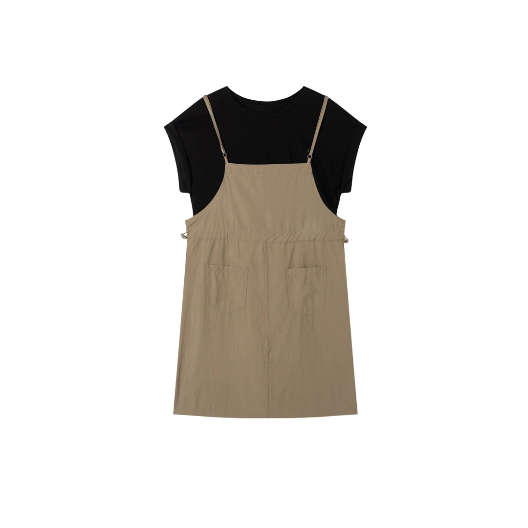 娟娟【极简】新款气质优雅显瘦连衣裙LYQ2506-BK-552