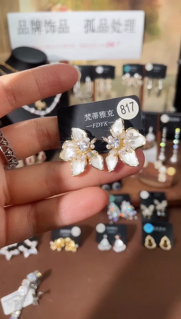 合金925银锆石梵817